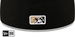 Aviators THEME NIGHT Black Fitted Hat by New Era - 4th View