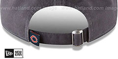 Bears CORE-CLASSIC STRAPBACK Charcoal Hat by New Era - 4th View