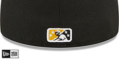 Bees MILB MARVEL DEFENDERS White-Black Fitted Hat by New Era - 4th View