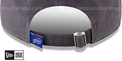 Bills CORE-CLASSIC STRAPBACK Charcoal Hat by New Era - 4th View