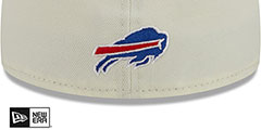 Bills NFL LIGATURE White-Royal Fitted Hat by New Era - 4th View