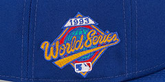 Blue Jays 1993 WS SIDE-PATCH SNAPBACK Hat by New Era - 4th View