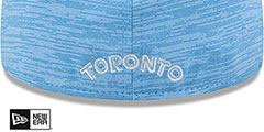 Blue Jays 2024 COOPERSTOWN CLUBHOUSE Heather Sky Fitted Hat by New Era - 4th View