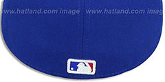 Blue Jays REAL GRAFFITI VIZA-PRINT Royal Fitted Hat by New Era - 4th View