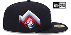 Braves 2023 MLB ALL-STAR GAME WORKOUT Fitted Hat by New Era - 4th View