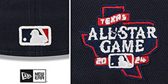 Braves 2024 MLB ALL-STAR WORKOUT Fitted Hat by New Era - 4th View