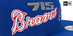 Braves ALTERNATE CITY CONNECT SNAPBACK Hat by New Era - 4th View