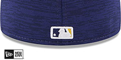 Brewers 2023 CLUBHOUSE Heather Navy Fitted Hat by New Era - 4th View