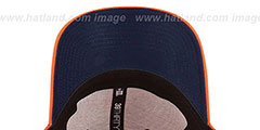 Broncos 2014 NFL DRAFT FLEX Orange Hat by New Era - 4th View