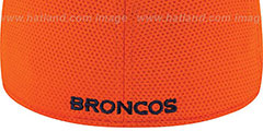 Broncos 2014 NFL TRAINING FLEX Orange Hat by New Era - 4th View