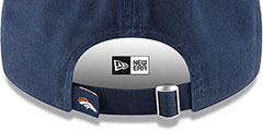 Broncos CORE-CLASSIC STRAPBACK Navy Hat by New Era - 4th View