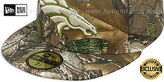 Broncos NFL TEAM-BASIC Realtree Camo Fitted Hat by New Era - 4th View