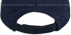 Broncos STAMP Strapback Navy Hat by SPL28 - 4th View