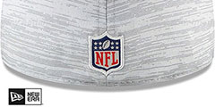 Browns 2020 ONFIELD STADIUM Heather Grey Fitted Hat by New Era - 4th View