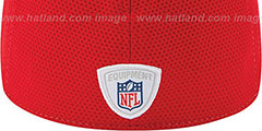 Buccaneers 2014 NFL TRAINING FLEX White Hat by New Era - 4th View