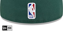 Bucks 2023 NBA DRAFT Green Fitted Hat by New Era - 4th View