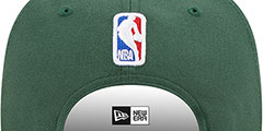 Bucks 2023 NBA DRAFT SNAPBACK Green Hat by New Era - 4th View