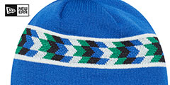 Bucks 22-23 CITY-EDITION Knit Beanie Hat by New Era - 4th View