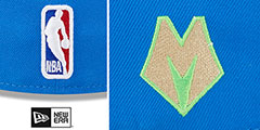 Bucks 23-24 ALTERNATE CITY-EDITION Fitted Hat by New Era - 4th View