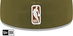 Bucks 2T COLOR PACK Olive-Tan Fitted Hat by New Era - 4th View