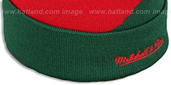 Bucks PAINTBRUSH BEANIE by Mitchell and Ness - 4th View