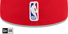 Bulls 2023 NBA DRAFT Red Fitted Hat by New Era - 4th View