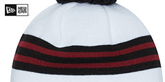 Bulls 22-23 CITY-EDITION Knit Beanie Hat by New Era - 4th View