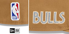 Bulls 24-25 ALTERNATE CITY-EDITION Fitted Hat by New Era - 4th View