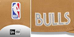 Bulls 24-25 ALTERNATE CITY-EDITION SNAPBACK Hat by New Era - 4th View