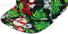 Bulls BLOOM SNAPBACK Hat by New Era - 4th View