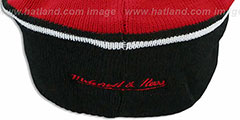 Bulls RERUN KNIT BEANIE by Mitchell and Ness - 4th View