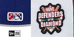 Cannon Ballers MILB MARVEL DEFENDERS SIDE-PATCH Fitted Hat by New Era - 4th View