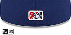 Cannon Ballers MILB ONFIELD HOME Royal Fitted Hat by New Era - 4th View