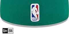 Celtics 2023 NBA DRAFT Green Fitted Hat by New Era - 4th View