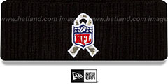 Chargers 2021 SALUTE-TO-SERVICE Knit Beanie Hat by New Era - 4th View