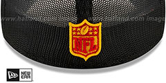 Chiefs 2021 NFL TRUCKER DRAFT FLEX  Hat by New Era - 4th View