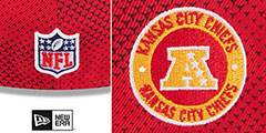 Chiefs 2024 NFL SIDELINE Red Fitted Hat by New Era - 4th View