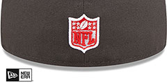 Chiefs 2T COLOR PACK Charcoal-Red Fitted Hat by New Era - 4th View