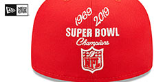 Chiefs CROWN CHAMPS Red Fitted Hat by New Era - 4th View