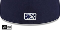 Chiefs THEME NIGHT Navy-Orange Fitted Hat by New Era - 4th View