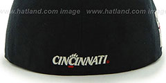 Cincinnati NCAA CATERPILLAR Black Fitted Hat by 47 Brand - 4th View