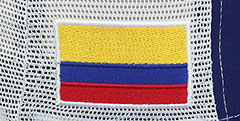 Colombia 2023 WBC GAME MESH-BACK Hat by New Era - 4th View