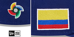 Colombia 2023 WBC GAME Royal Hat by New Era - 4th View