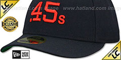 Colt .45s LOW-CROWN 1962-64 COOPERSTOWN Fitted Hat by New Era - 4th View