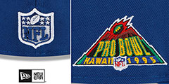 Colts 1995 PRO BOWL SIDE-PATCH Royal Fitted Hat by New Era - 4th View