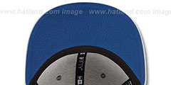 Colts 2014 NFL DRAFT SNAPBACK Royal-Grey Hat by New Era - 4th View