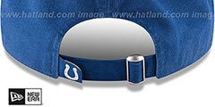 Colts CORE-CLASSIC STRAPBACK Royal Hat by New Era - 4th View