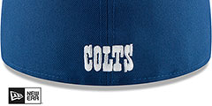 Colts NFL TEAM-BASIC Royal Fitted Hat by New Era - 4th View