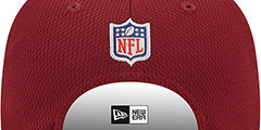 Commanders 2023 NFL TRAINING CAMP SNAPBACK Hat by New Era - 4th View