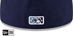 Empire 66ers THEME NIGHT Navy-Sky Fitted Hat by New Era - 4th View